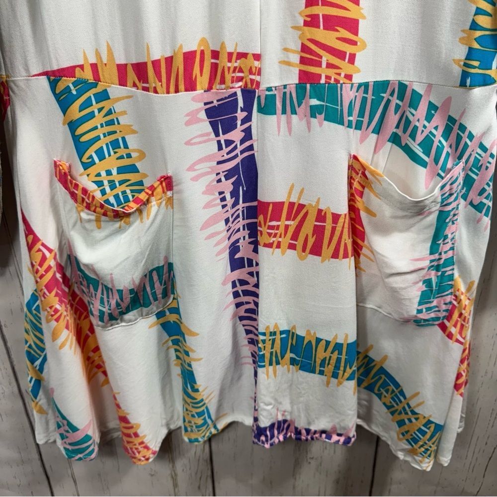Stranger Things Plaid Shirt Mini Dress Multicolor Long Sleeve Netflix Eleven - Picture 7 of 14